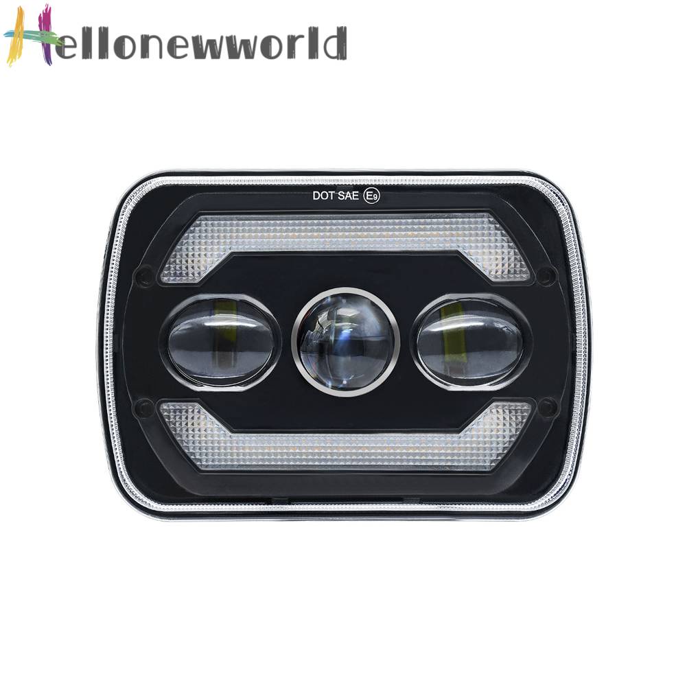 Đèn Pha LED Hình Tròn 7 Inch Mắt Góc Thấp Cho Comanche MJ 1986-1992