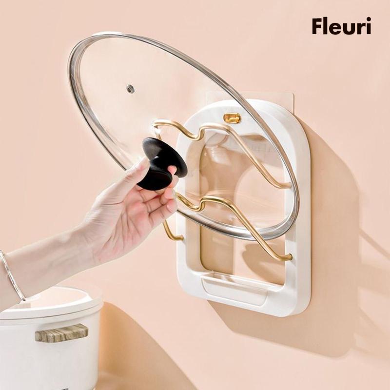 Giá Đỡ Nắp Nồi Gắn Tường / Cửa Tủ Tiện Dụng