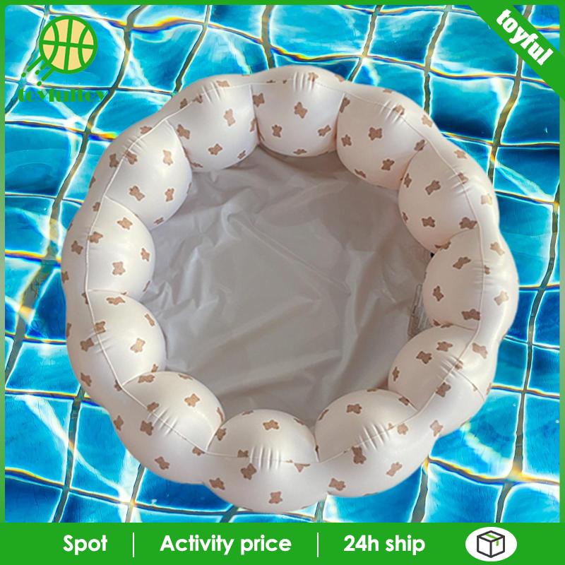 Hồ Bơi Bơm Hơi Cỡ Nhỏ Di Động Tiện Dụng Cho Bé Chơi Mùa Hè