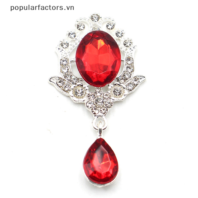 Nút Cài Áo Bằng Kim Loại 29 * 55mm Trang Trí Đám Cưới Diy