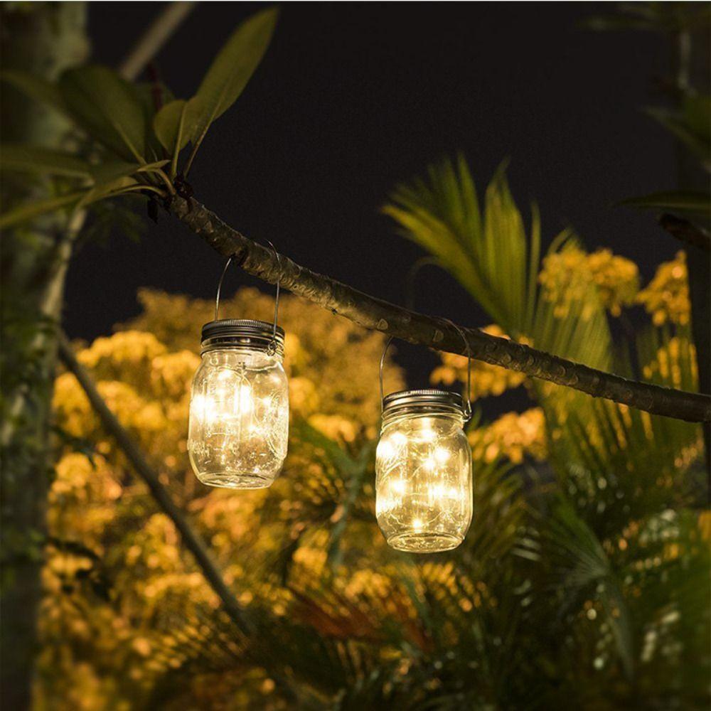 Lọ Đèn LED 10 Bóng Bằng Nhựa Chống Nước Trang Trí Tiệc Cưới