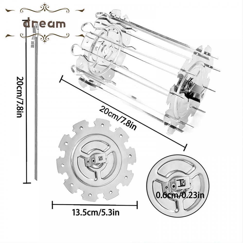 【DREAMLIFE】BBQ Grill Kit Chicken Wings Durable Easy To Carry Easy To Operate Fish