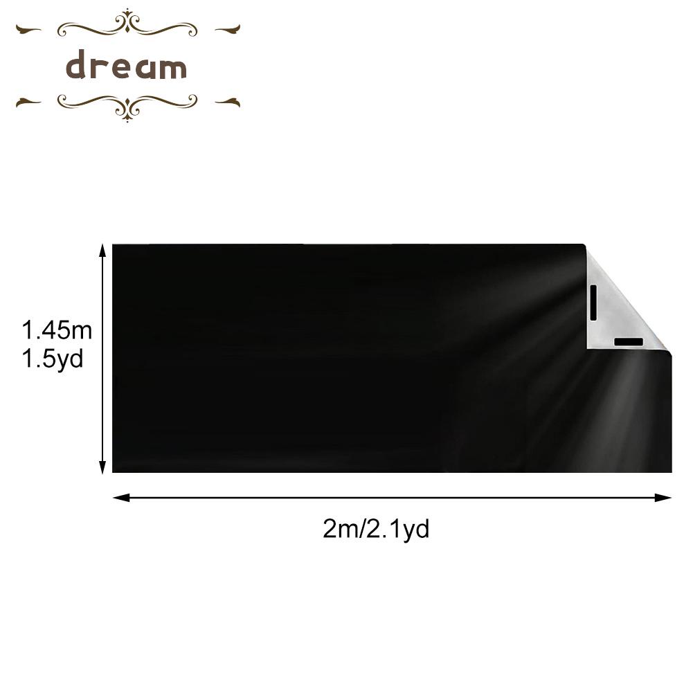 【DREAMLIFE】Blackout Curtain Set For Bedroom For Living Room Free To Cut Oxford Fabric