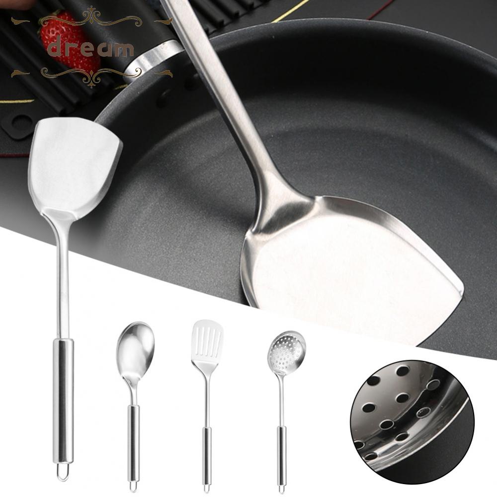【DREAMLIFE】Stainless Steel Cooking Utensil Tool Set for Efficient &amp; Safe Cooking Experience