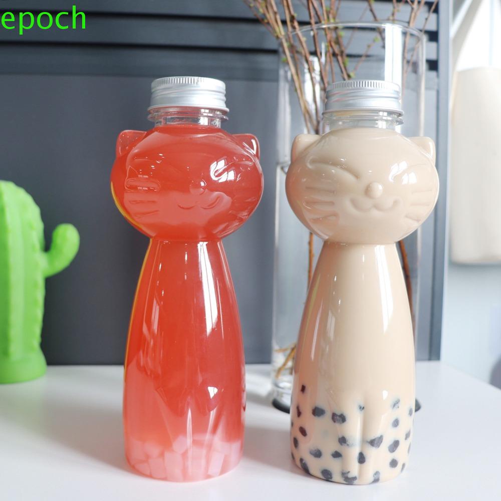 Bình Đựng Nước Ép EPOCH Hình Mèo Hoạt Hình Có Nắp Đậy Kín Cho Thú Cưng