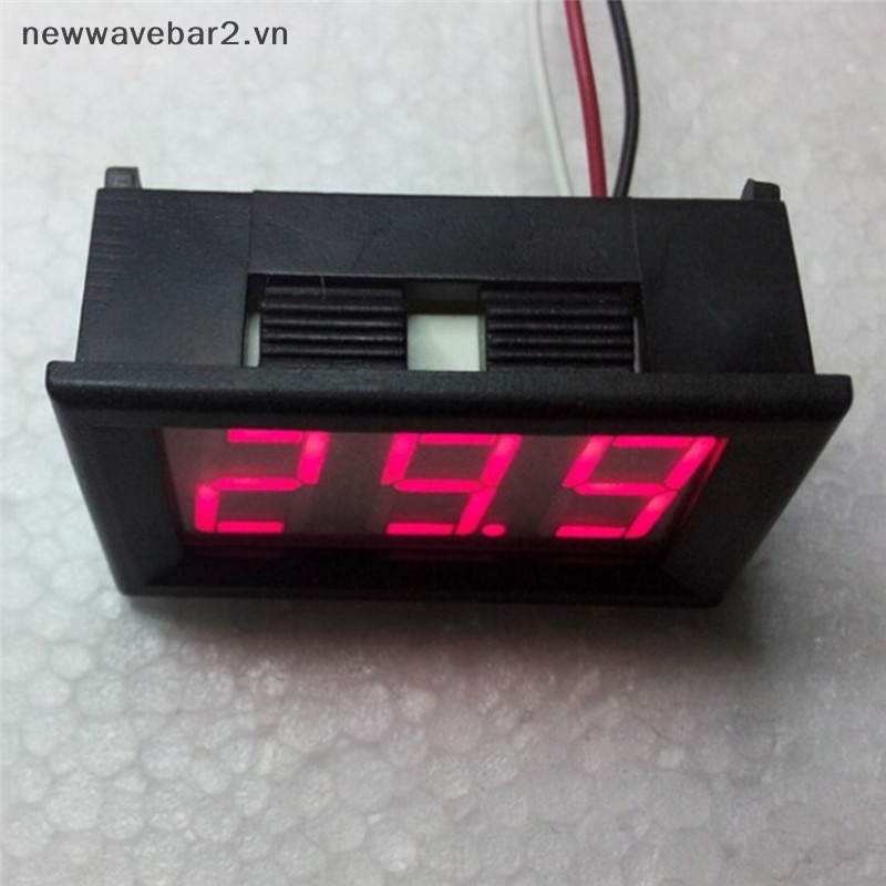 Kiểm tra vôn kếini mới kiểm tra điện áp igital kiểm tra điện áp tự động 0-30 ô tô màu đỏ