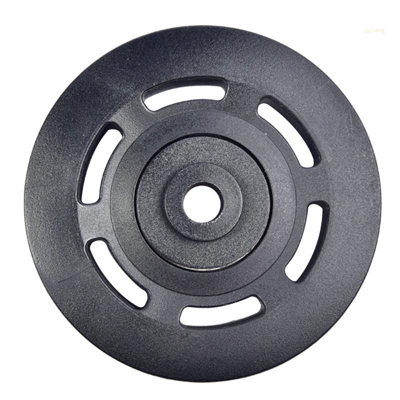 QQ Bánh Xe Ròng Rọc Tròn 90mm Bằng Nylon Thay Thế Chuyên Dụng Cho Tập Gym