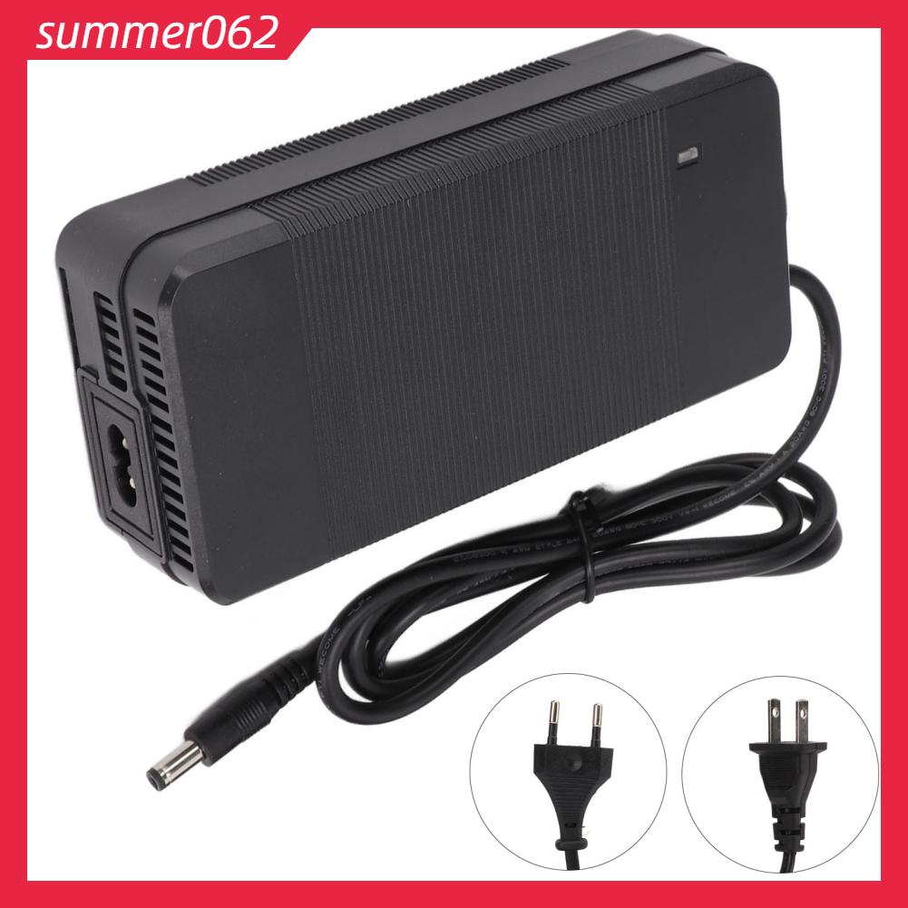 Summer062 Bộ đổi nguồn xe tay ga điện 58 8V 2A sạc pin vỏ chống cháy cho đạp 100‑240V