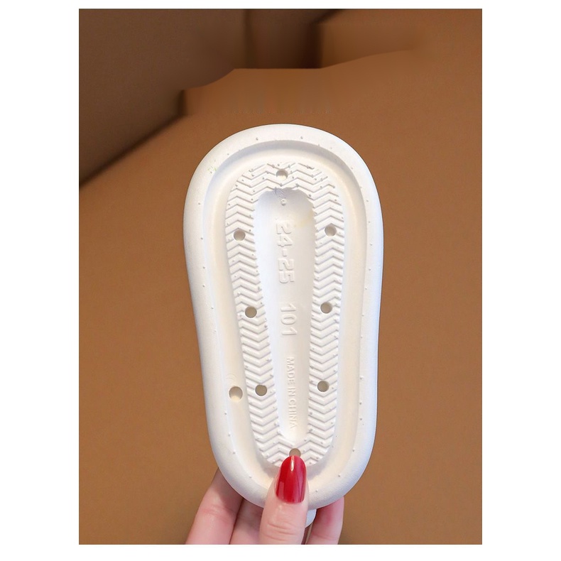Dép Sandal Nhựa Eva Chống Trượt Hình Thỏ Hoạt Hình 3D Dễ Thương Cho Bé