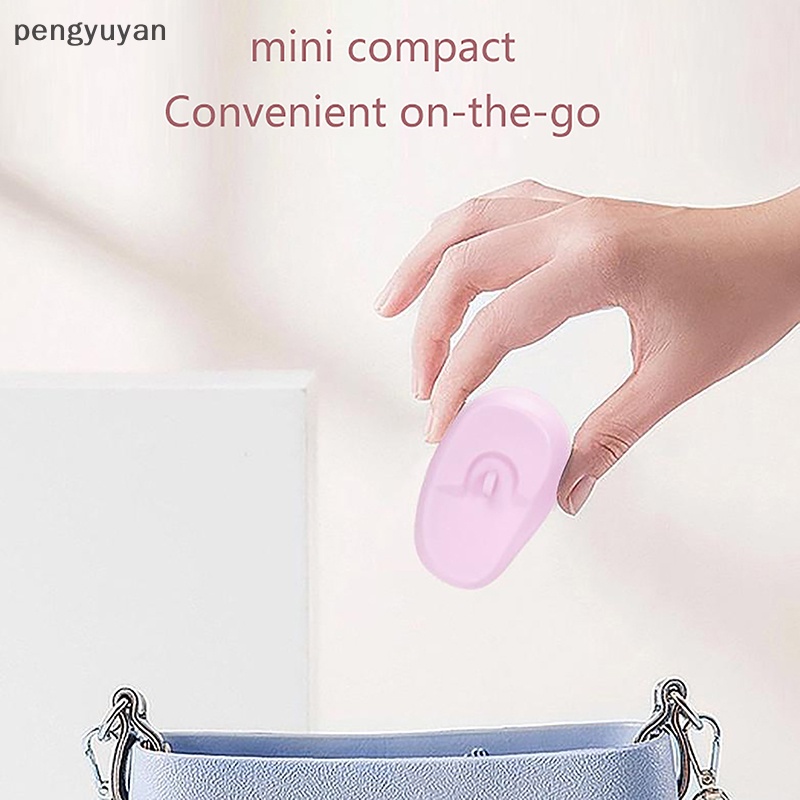[pengyuyan] Bộ 2 Miếng Bọc Tai Bằng Silicon Bảo Vệ Nhuộm Tóc [Mới]