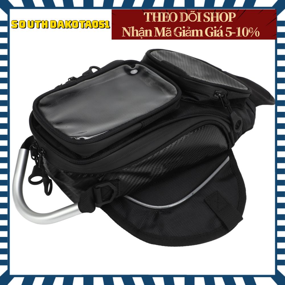 Southdakota051 Túi đựng bình xăng yên xe máy nhiên liệu chống bụi ổn định