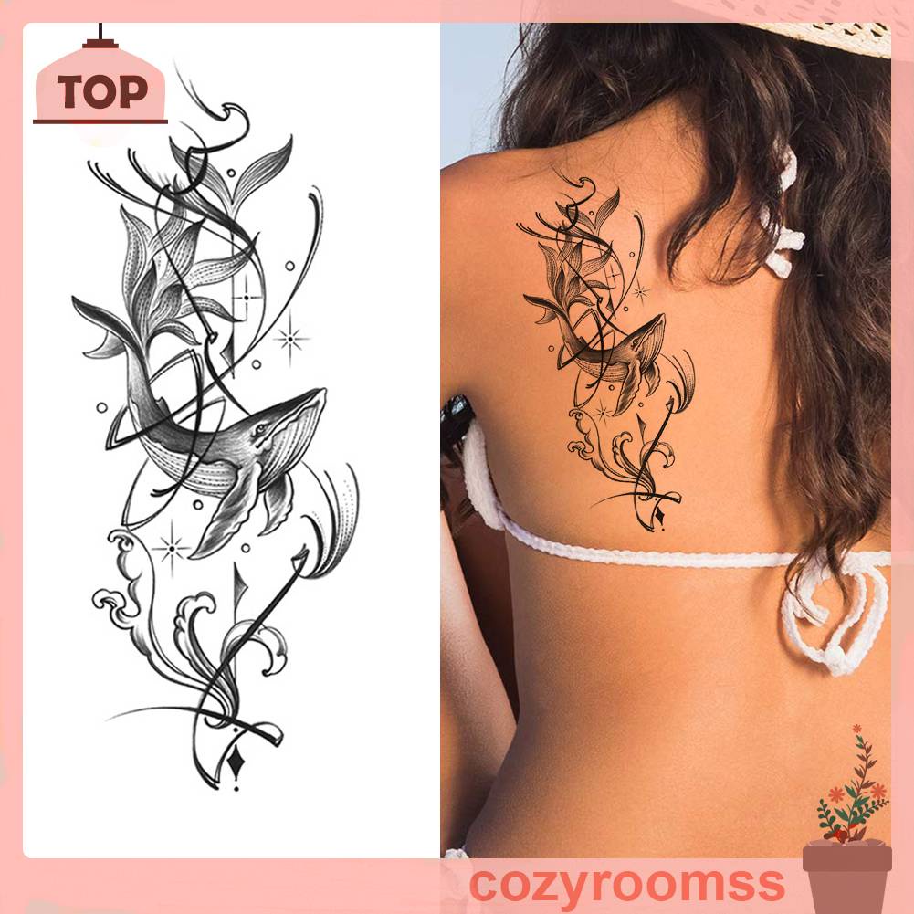 Set 6 Hình Xăm Giả Toàn Thân Chống Nước Độc Đáo