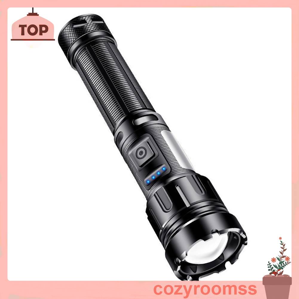 Đèn Pin XHP50 800LM COB LED 1200mAh IPX4 Type-C Sạc USB Tiện Dụng