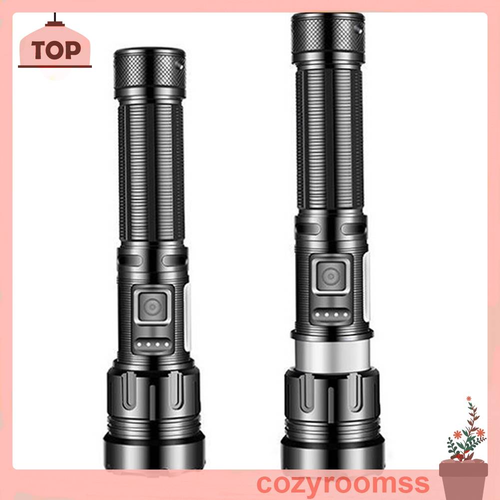 Đèn Pin XHP50 800LM COB LED 1200mAh IPX4 Type-C Sạc USB Tiện Dụng