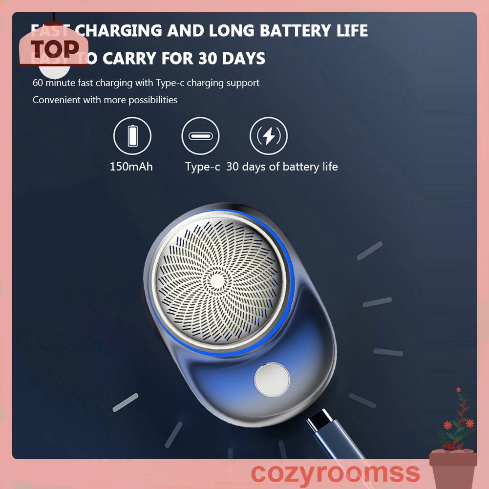 Máy Cạo Râu Mini Tiếng Ồn Thấp Tiện Dụng Cho Gia Đình / Khách Sạn