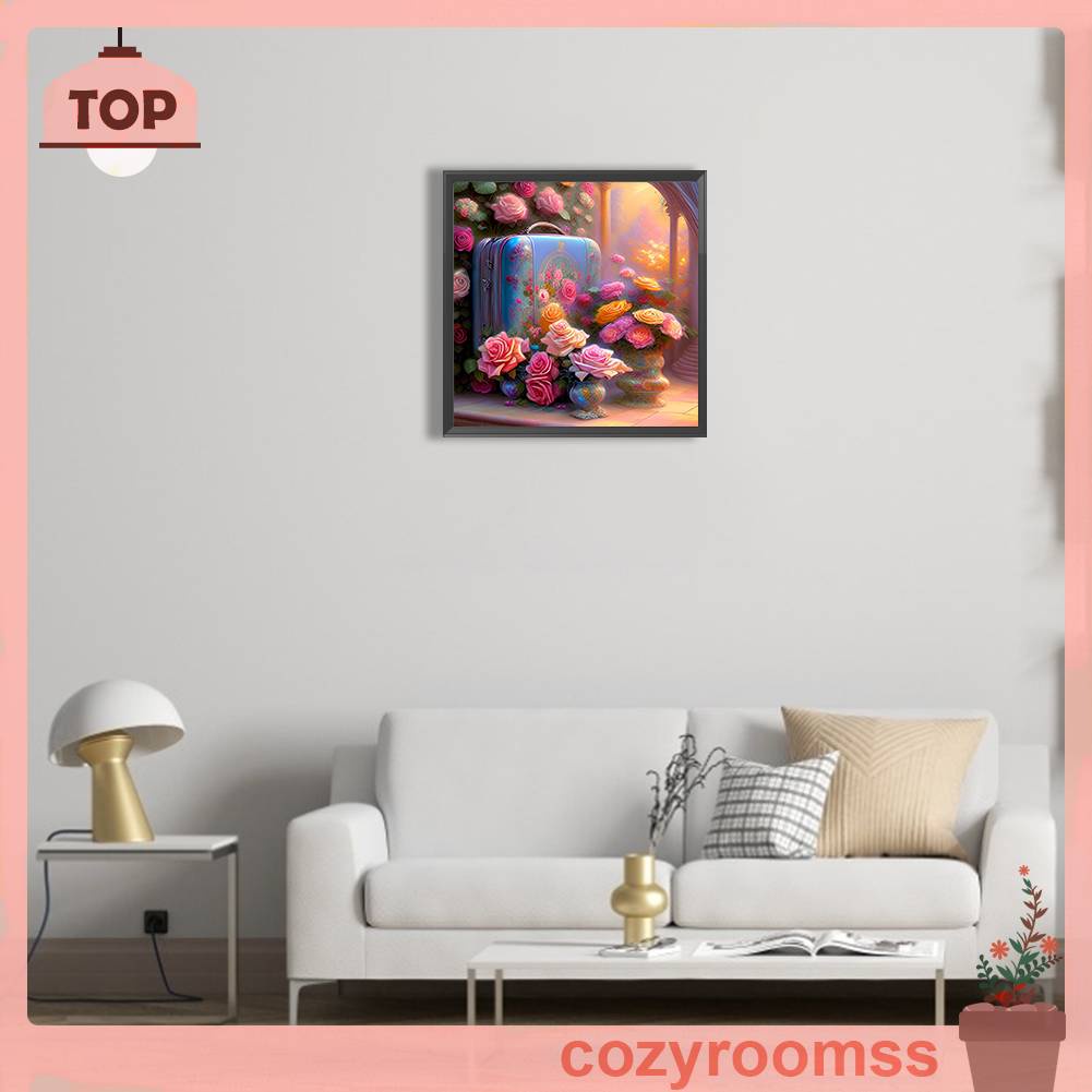 Tranh Đính Đá Kim Cương Toàn Bộ 5D DIY Hình Vẽ Trang Trí Nhà Cửa