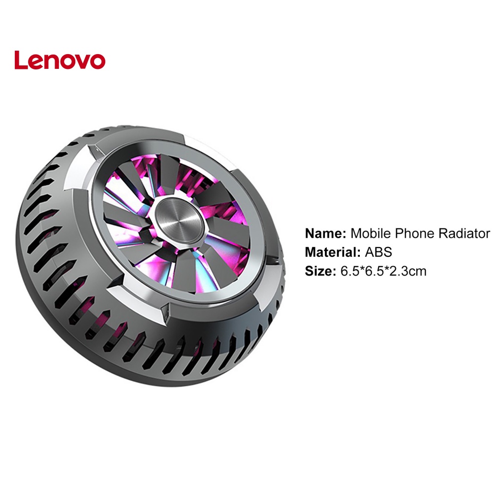 Quạt Làm Mát X6 Có Đèn RGB Và Nam Châm Hút Mạnh Chống Ồn Cho Điện Thoại Chơi Game