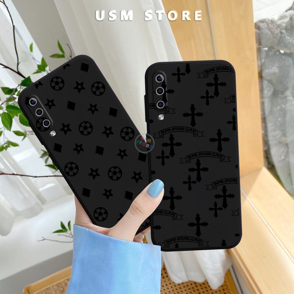 Ốp lưng Samsung A30S / A50 / A50S / A750 / A7 2018/ A750F, chất silicon, viên vuông, in hình Thánh Giá