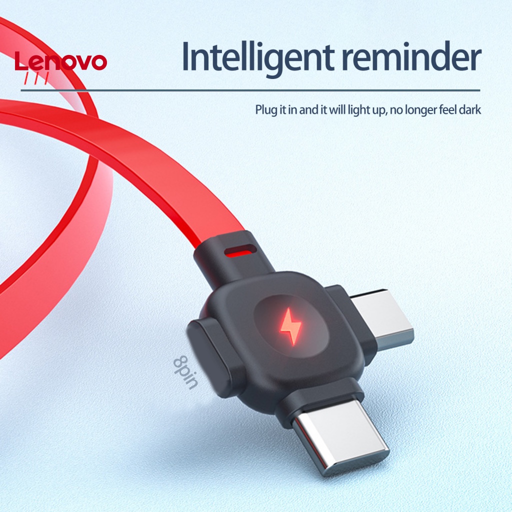 Cáp Sạc Nhanh 3 Trong 1 Type C / Micro USB / Light Chống Rối Có Thể Thu Gọn Tiện Dụng