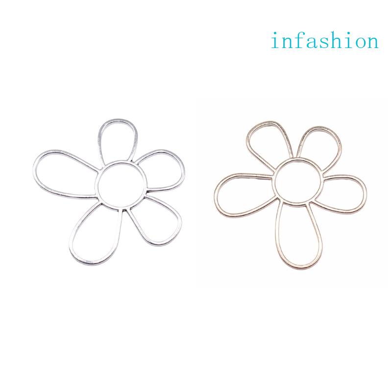 Mặt Vòng cổ Trang Sức Hình Hoa Rỗng DIY