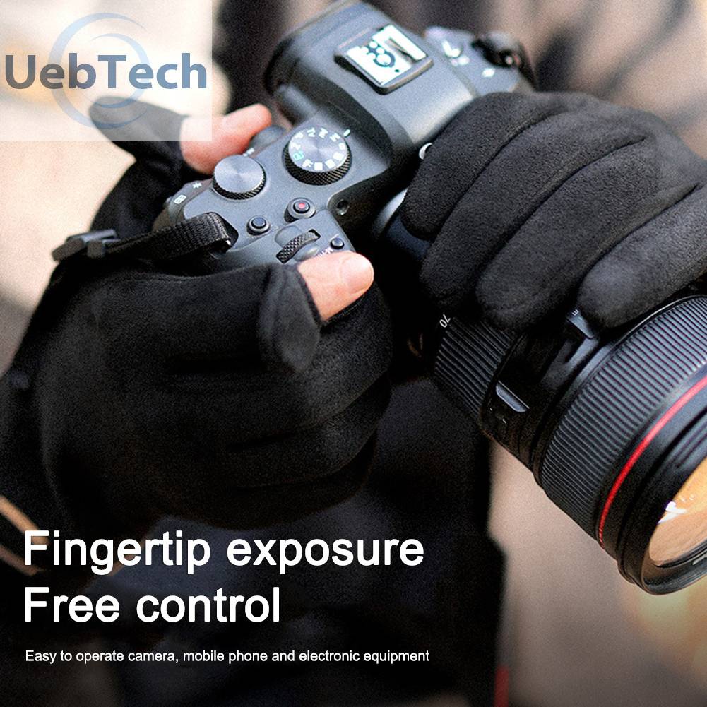 Găng Tay Da Lộn Giữ Ấm Khi Lái Xe Có Thể Chạm Màn Hình Cảm