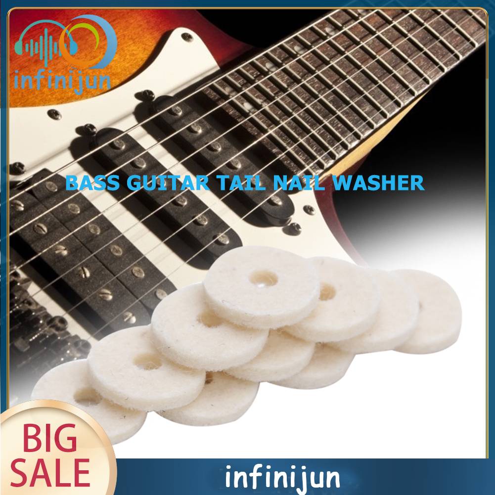 Set 50 Miếng Đệm Khóa Dây Đeo Đàn Guitar Điện