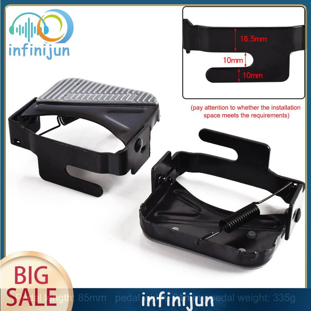 Set 1 Cặp Bàn Đạp Xe Đạp Leo Núi Gấp Gọn Tiện Lợi