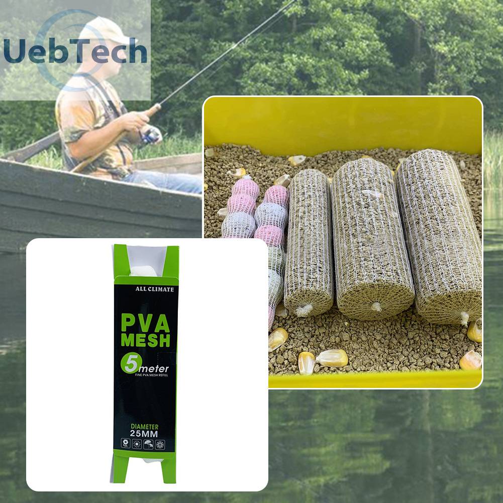 Túi Lưới PVA 25mm 5m Đựng Mồi Câu Cá