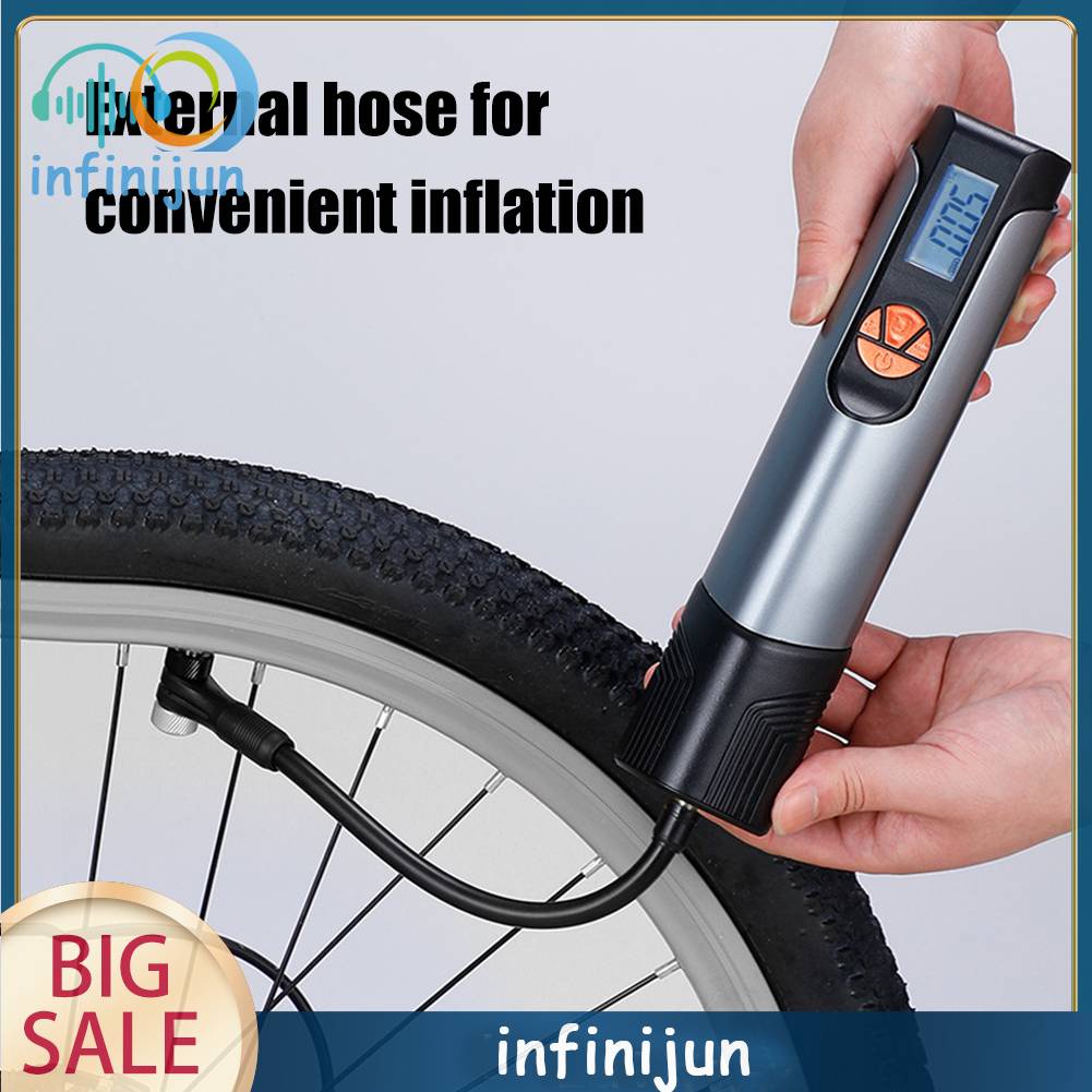 Máy Bơm Hơi Điện Tử 150PSI Cổng Sạc USB