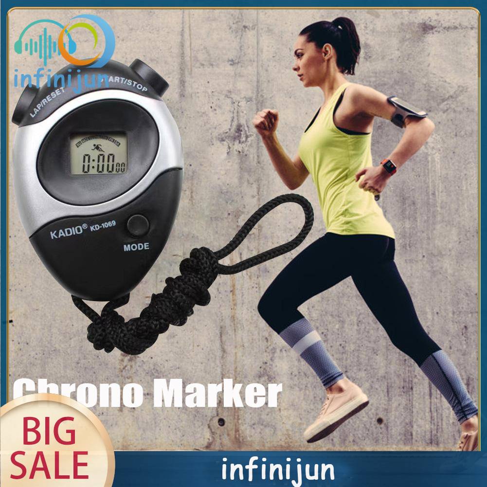 Đồng Hồ Bấm Giờ Điện Tử Dùng Khi Tập Thể Thao