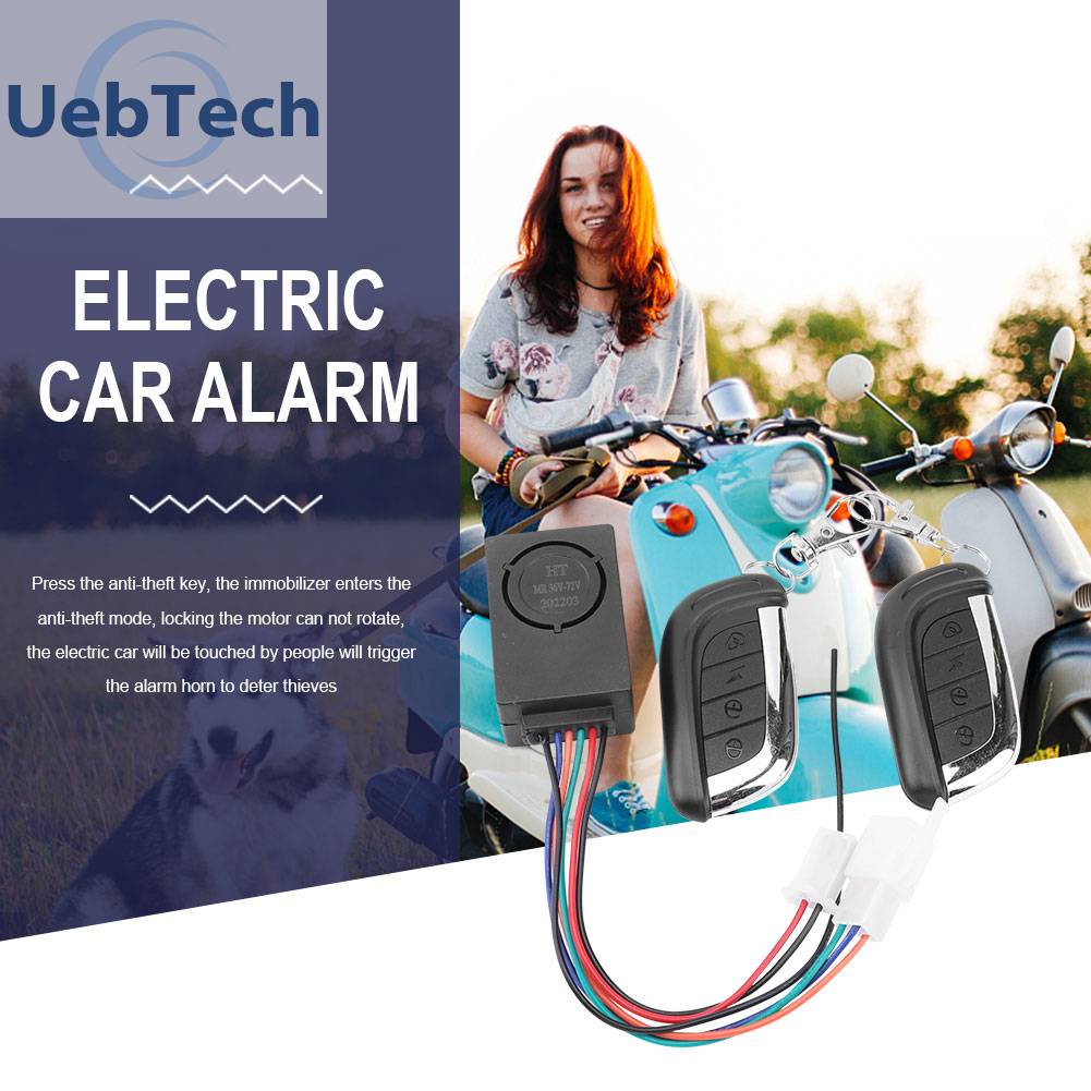 Hệ Thống Báo Động Chống Thất Lạc 125dB Cho Xe Đạp Điện