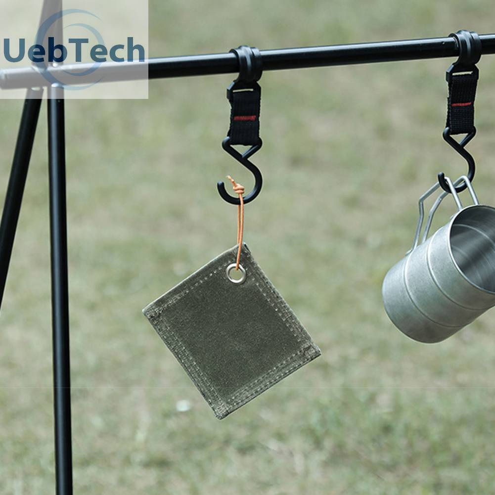 Tấm Lót Bàn Ăn Bằng Vải Canvas Cách Nhiệt Chống Dầu Tiện Dụng Cho Nhà Bếp