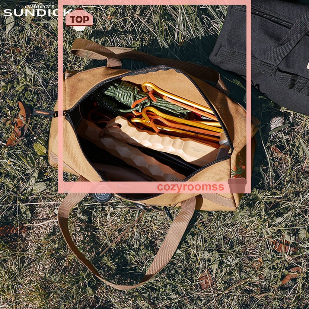 Túi Canvas Đựng Cọc Giăng Lều Gọn Nhẹ Tiện Dụng