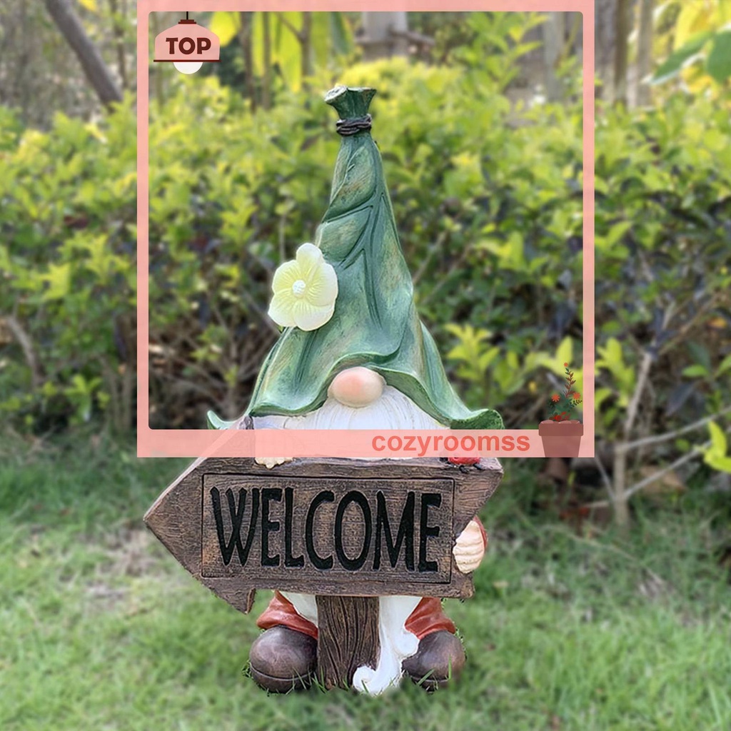 Mô Hình Động Vật Bằng Nhựa Resin Trang Trí Sân Vườn Sử Dụng Năng Lượng Mặt Trời