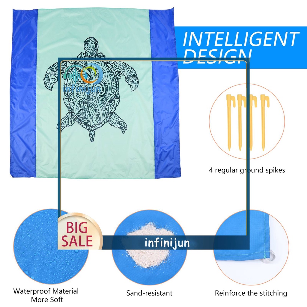 Thảm Cắm Trại Gấp Gọn Khối Lượng Nhẹ Và Nhẹ Cho Trẻ Em