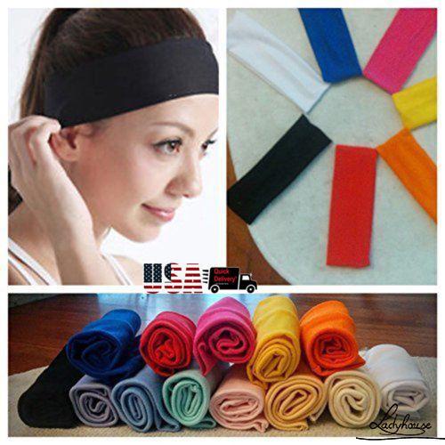 Băng Đô Turban Co Giãn Màu Trơn Thời Trang Cho Nữ