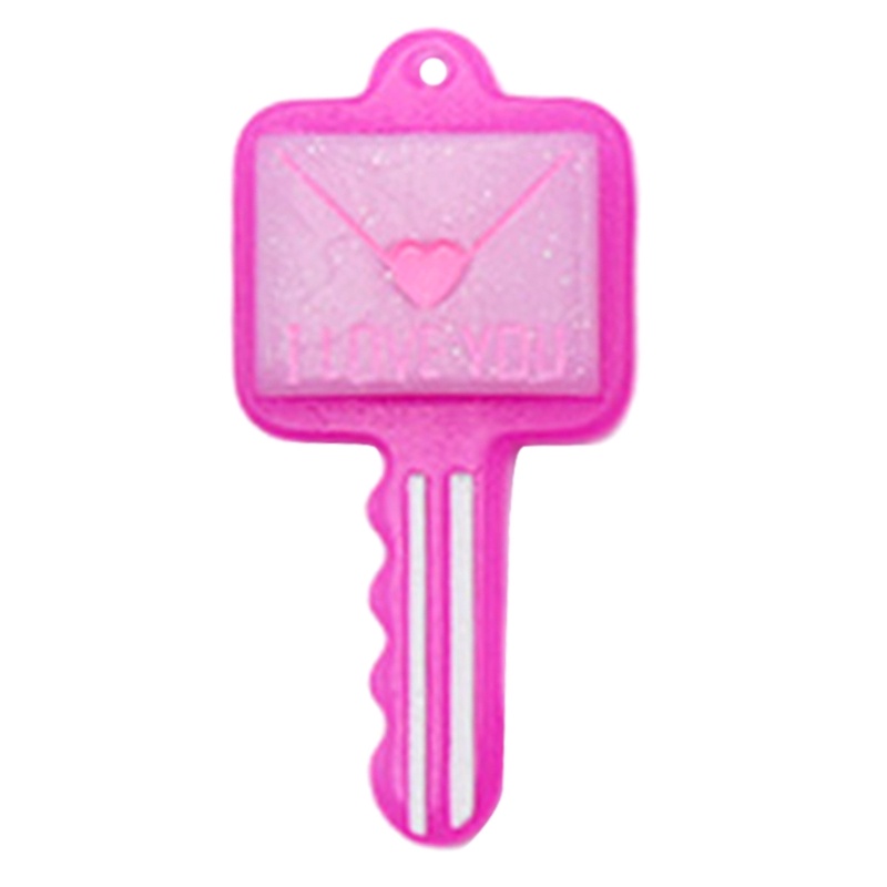 Chìa Khóa / Phong Bì / Mặt Dây Chuyền Khắc Chữ Bằng Nhựa Độc Đáo DIY