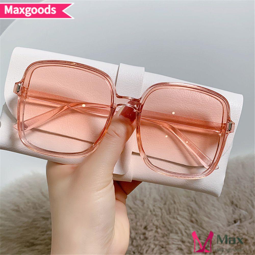 MAXG Kính Mát Oversized Chống Tia UV400 Cổ Điển