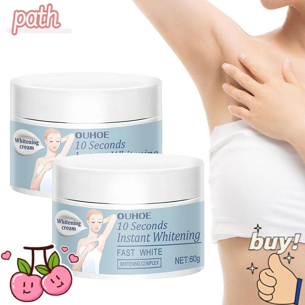 Kem Làm Trắng Vùng Da Dưới Cánh Tay / Chân 60g Dưỡng Ẩm Làm Sáng Trong Vòng 10 Giây