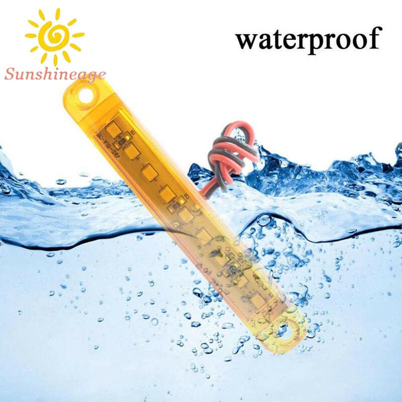 Set 20 Đèn Đánh Dấu ABS 100 X 15 Mm 9 Bóng LED Chuyên Dụng Cho Xe Buýt