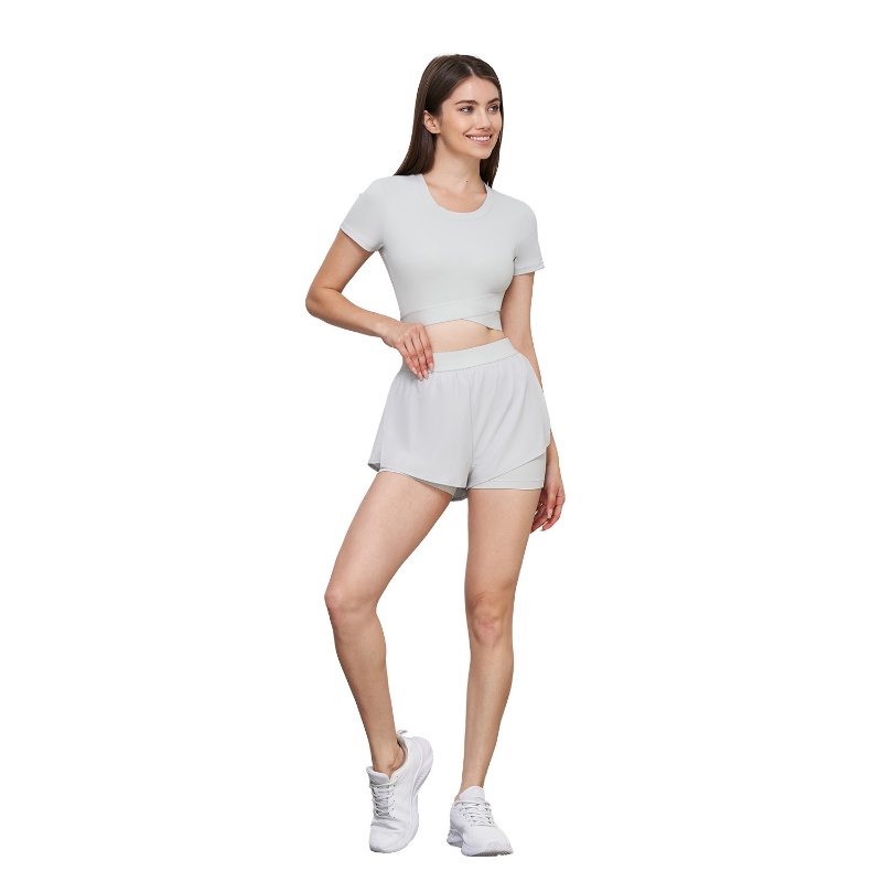 Quần Short Thể Thao Siêu Nhẹ Nhanh Khô Thời Trang Cho Nữ