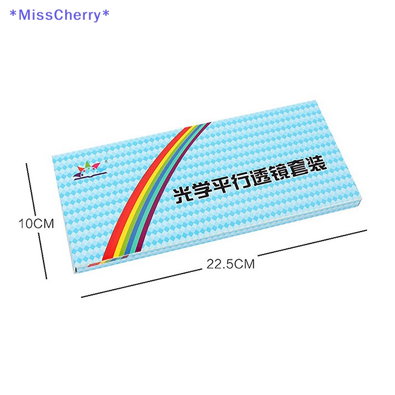 Mchy &gt; Bộ 6 Ống Kính Lăng Kính Lõm Acrylic Dành Cho Học Sinh Tiểu Học / Phòng Thí Nghiệm