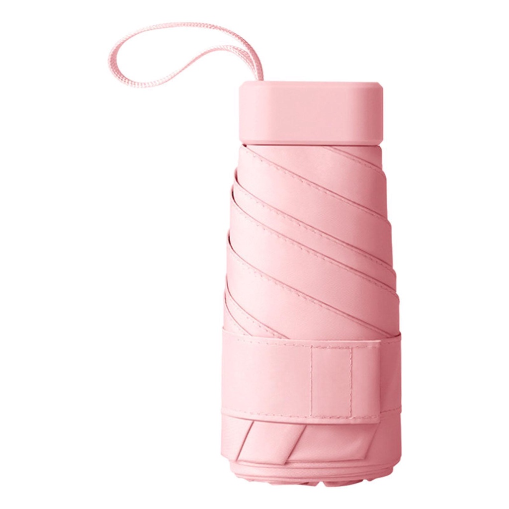 Dù Mini Che Mưa Nắng Chống Gió Tiện Dụng Mang Theo Du Lịch