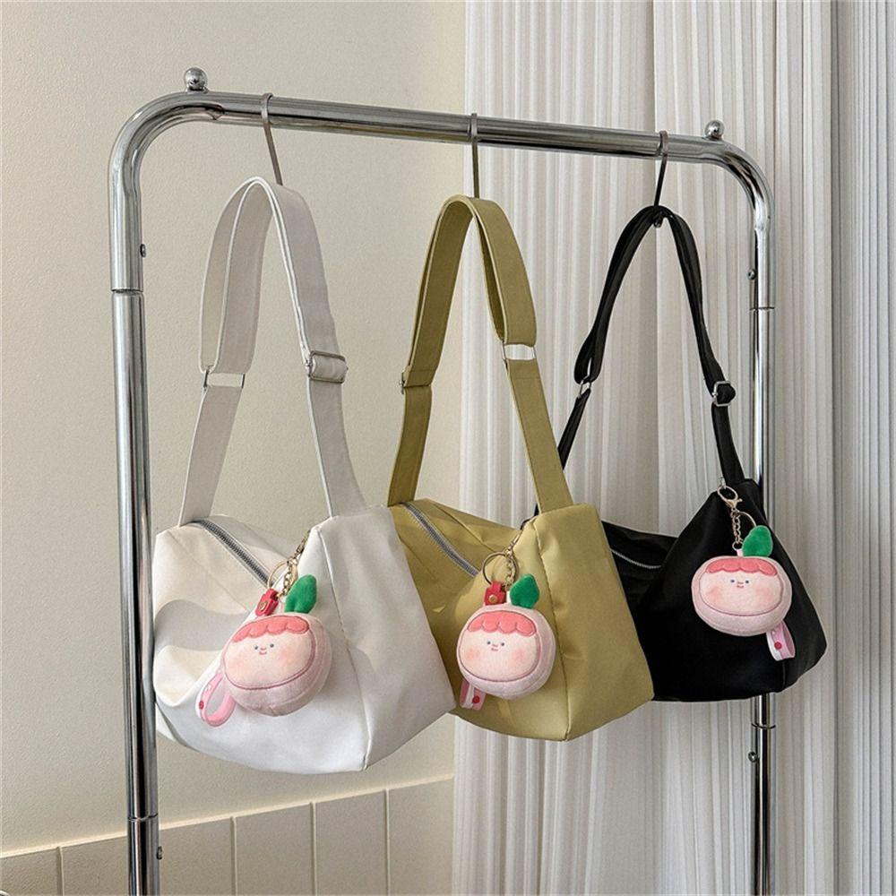 Túi Xách Da PU Sức Chứa Lớn Màu Trơn Thời Trang Cho Nữ