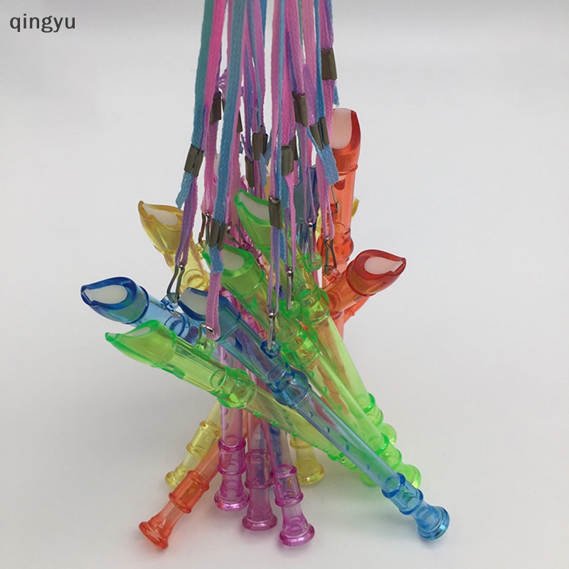 Qingyu 1 Sáo clarinet Đồ Chơi mini Sáu Lỗ Giáo Dục Sớm Dành Cho Trẻ Em