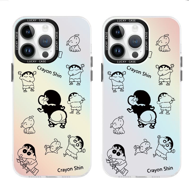 Ốp Điện Thoại Laser In Hình Shin-Chan Chống Rò Rỉ Cho Iphone Xr128Plusinsimd 1314I