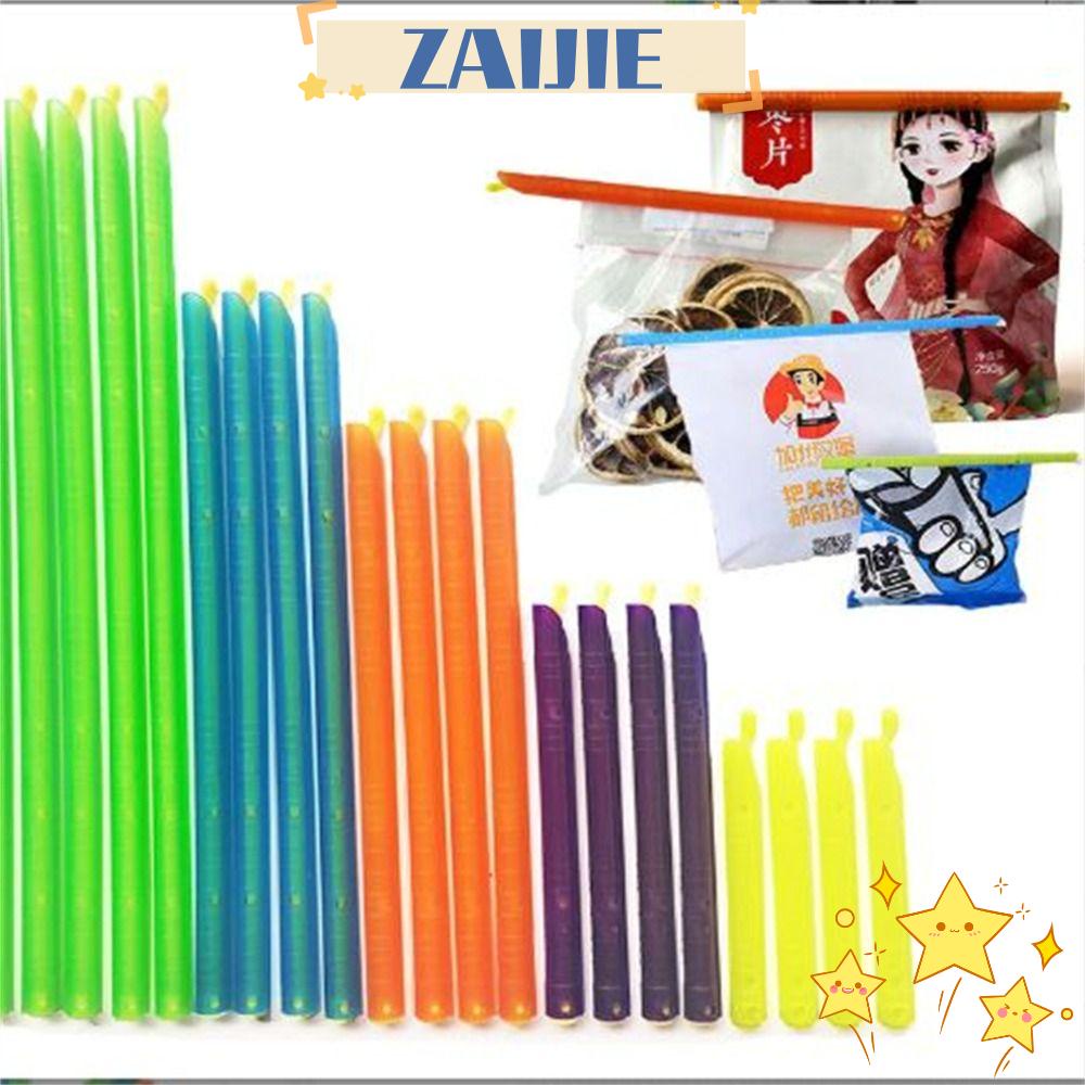 ZAIJIE24 Thanh Kẹp Niêm Phong Túi Chống Rò Rỉ Thân Thiện Với Môi Trường