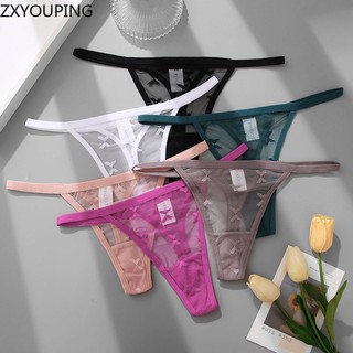 Quần lót ren lọt khe lưng thấp gợi cảm cho nữ