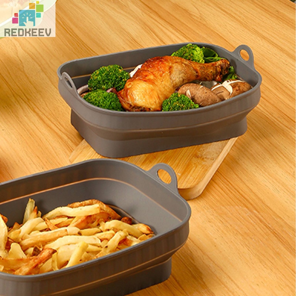 Set 2 Tấm Silicone Lót Nồi Hấp Bánh Gấp Gọn Tiện Lợi