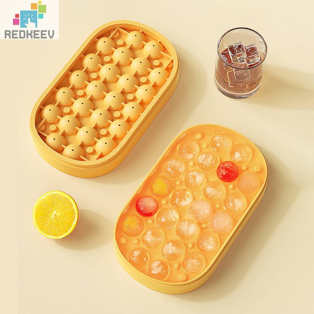 Khuôn Silicone Làm Đá Viên 24 Ngăn Tiện Lợi